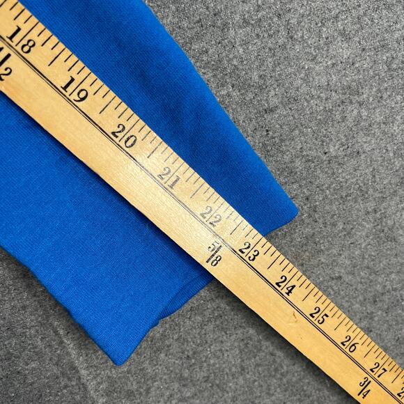 Susan Graver Weekend Petite Marina Knit Blazer Blue Brigade Size Petite Small - Picture 5 of 9